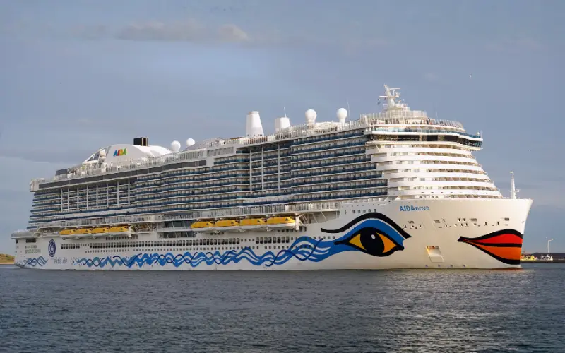 AIDAnova cruise ship built by Prime Associates