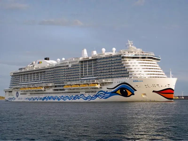 AIDAnova cruise ship built by Prime Associates