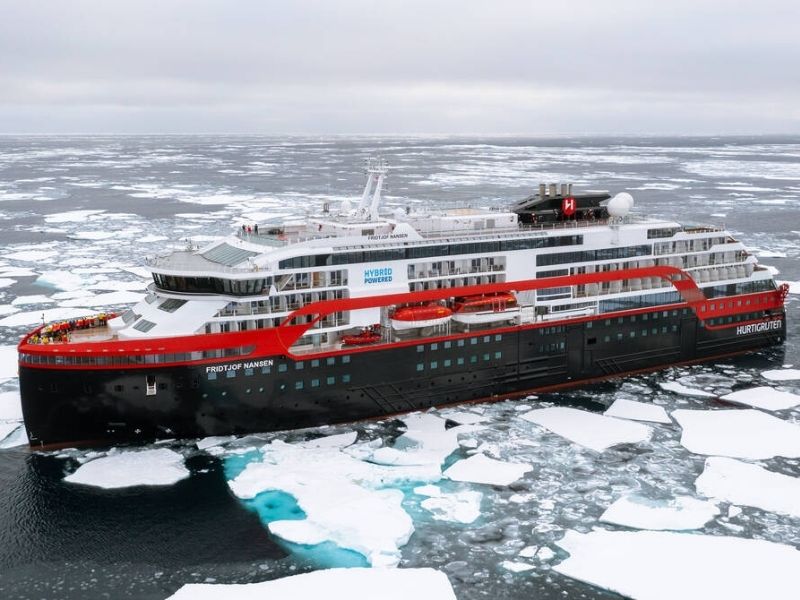 Fridtjof Nansen cruise ship built by Prime Baltic Associates