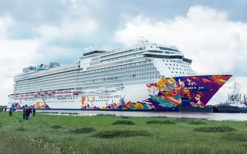 World Dream cruise ship built by Prime Associates